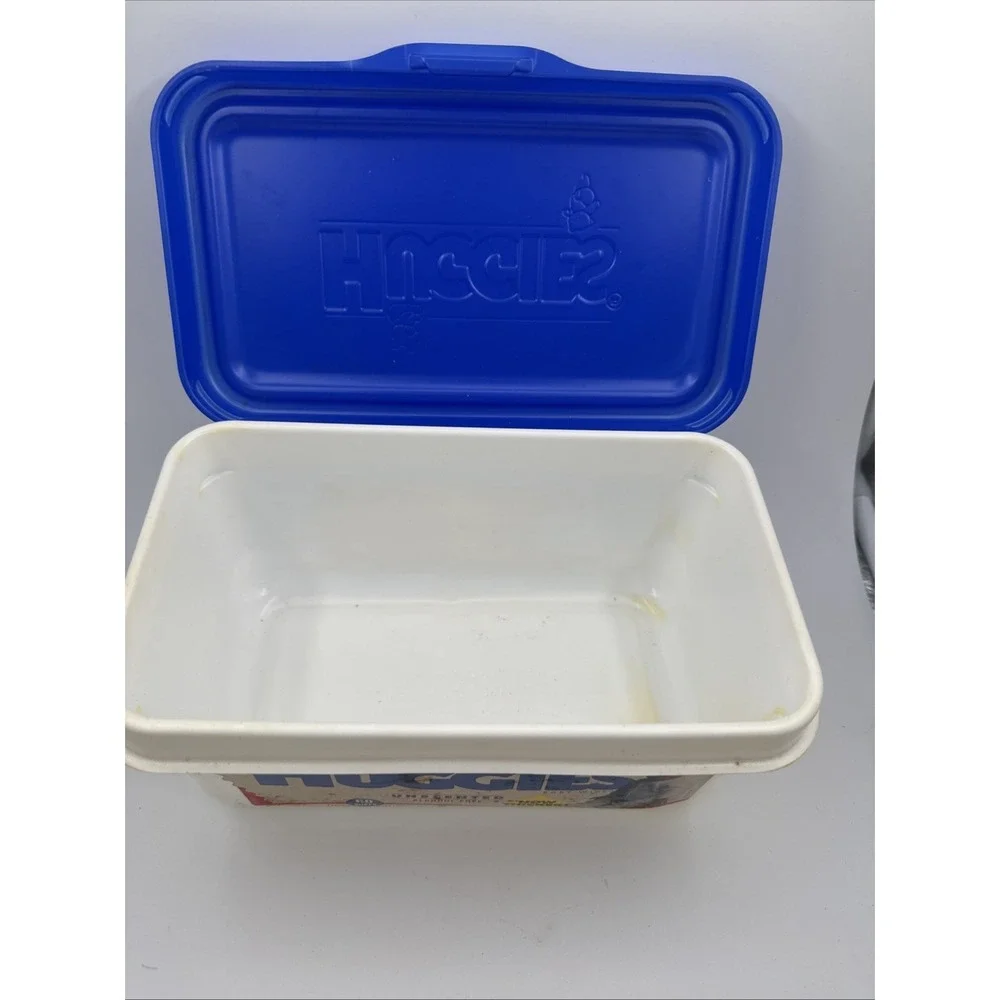 Vintage 1996 Huggies Unscented EMPTY Baby Wipes Container